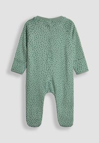 JoJo Maman Bébé DINO APPLIQUE - REGULAR FIT - Overal na spanie - duck egg