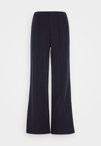 PCBOSSY WIDE STRIPED PANTS - Pantalon classique - sky captain