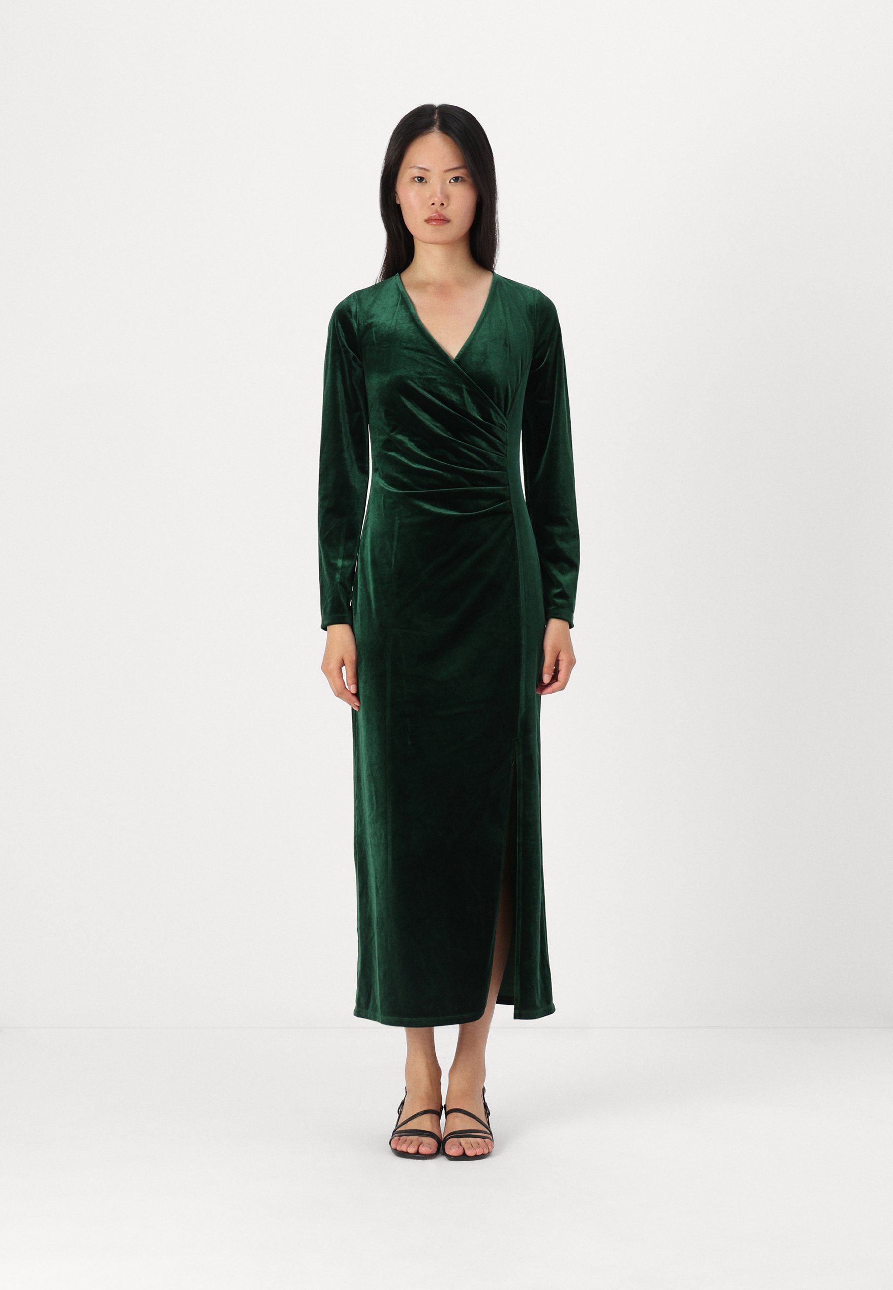 YAS YASSIVA - Maxi dress - sycamore/dark green - Zalando.co.uk