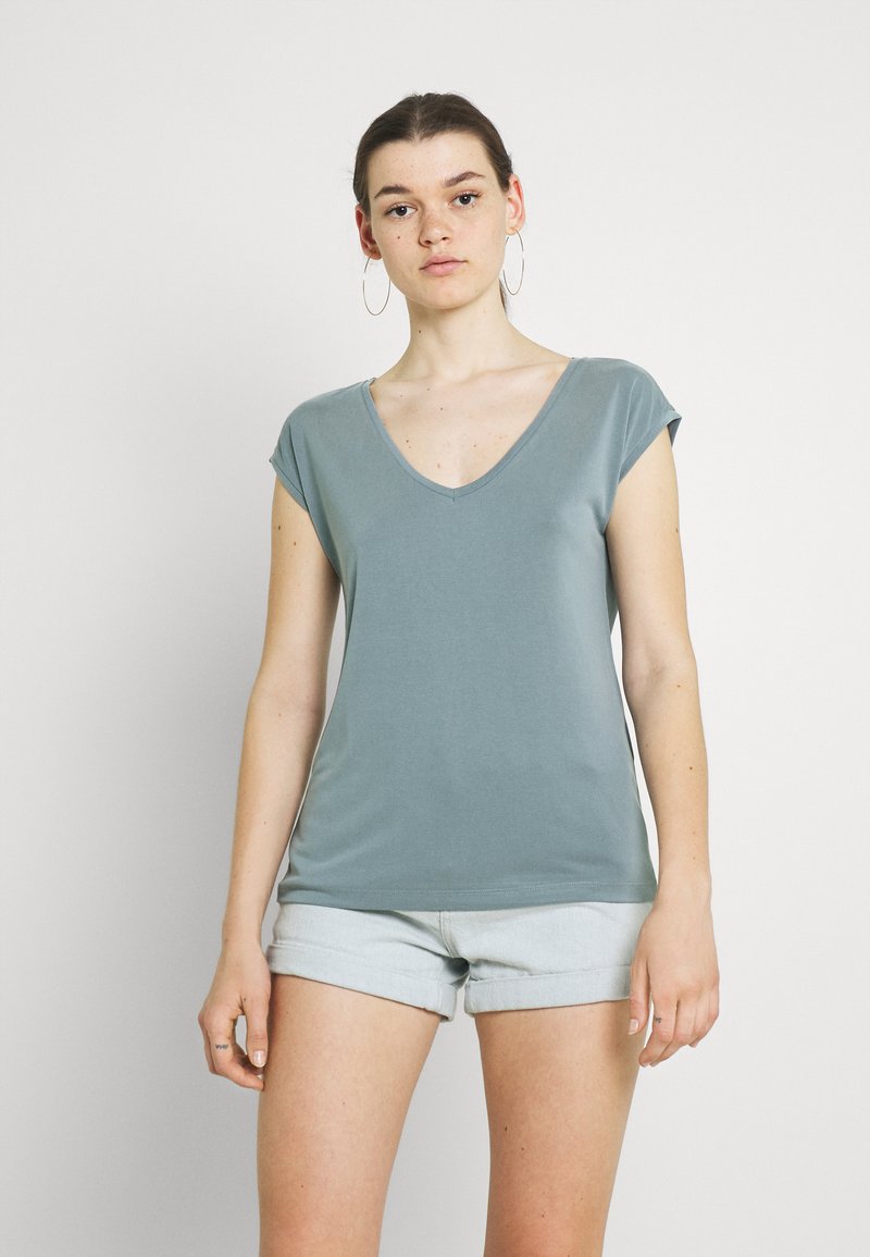 Pieces PCKAMALA TEE NOOS - T-shirt basique - trooper