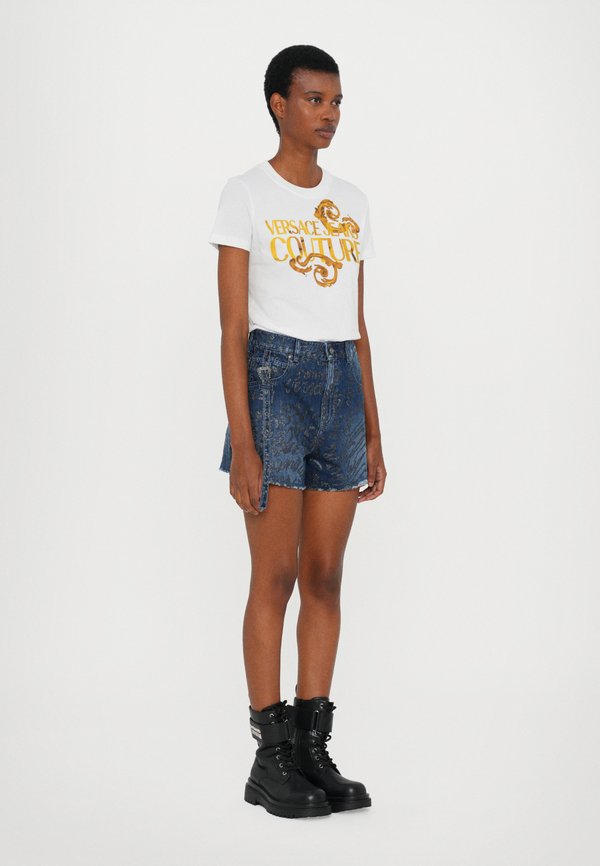 Denim shorts - indigo2