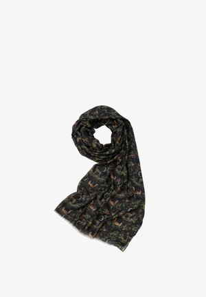 A NIGHT S TALE WOODLAND MIDNIGHT LIGHT WEIGHT SCARF. - Huivi - multi color