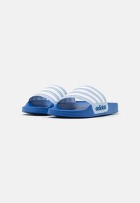 adidas Performance ADILETTE SHOWER - Baseino šlepetės - blue dawn/footwear white/team royal blue