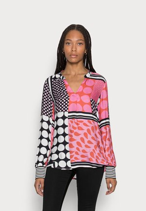 BLOUSE - Bluzka - pink/red