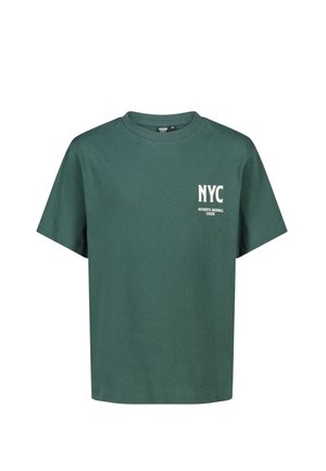 T-shirt print - Dark green