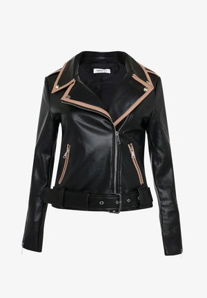 Glamorous Giacca in similpelle - black tan