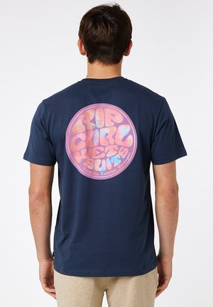 Rip Curl, PASSAGE - Camiseta estampada - navy