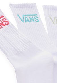 Vans 3 PACK CLASSIC CREW 6.5-10 - Calze - white