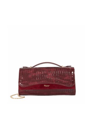 DUNE EDITED TOP SNAKE-EFFECT - Clutch - burgundy