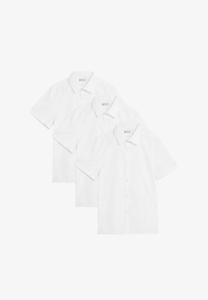 Marks & Spencer 3PK EASY SCHOOL - Hemd - white