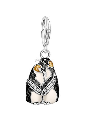 Charm - silberfarben weiß schwarz braun