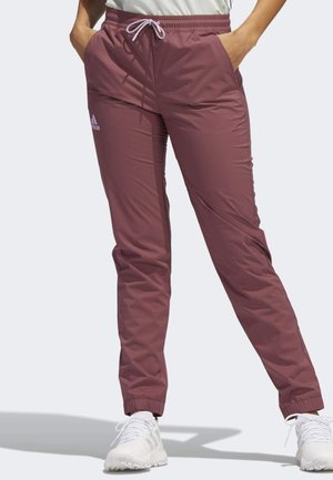 Tracksuit bottoms - burgundy