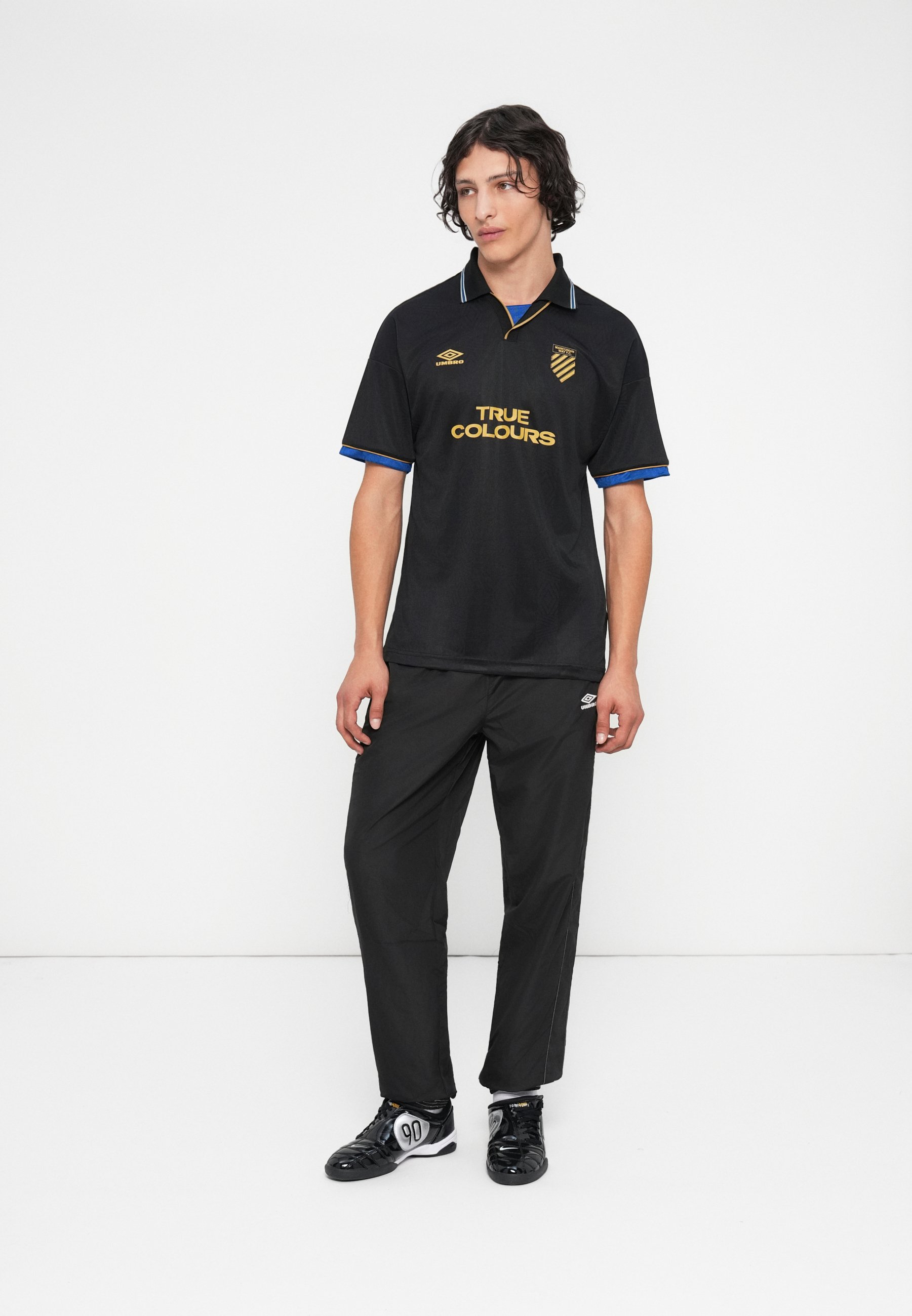 Umbro BOXY FOOTBALL UNISEX - Polo shirt - black - Zalando.ie
