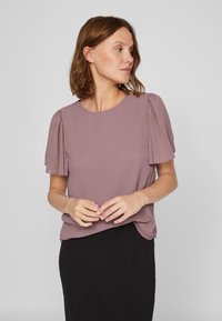 VILA VIMICADA O NECK - Blouse - dusty rose