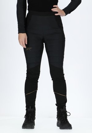 NORDIC HYBRID TIGHTS W - Outdoor trousers - black charcoal