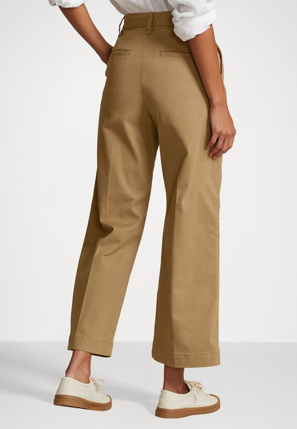 CHINO WIDE LEG TROUSER - Trousers - montana khaki4