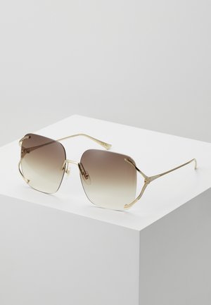 Sonnenbrille - gold-coloured/brown