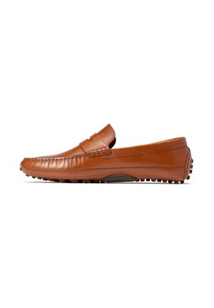 DAVIES GRAND PENNY DRIVING LOAFERS - Mokkasiinit - ch british tan ch java