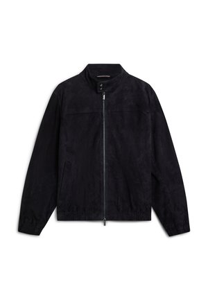 Tommy Hilfiger, ESSENTIAL  - Δερμάτινο μπουφάν - carbon navy
