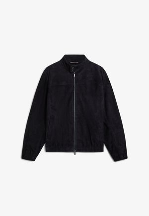 Tommy Hilfiger, ESSENTIAL - Δερμάτινο μπουφάν - carbon navy