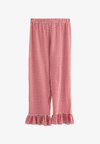 GINGHAM - Nachtwäsche Hose - red