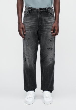 POCKETS PANT - Jeans Relaxed Fit - medium grey denim