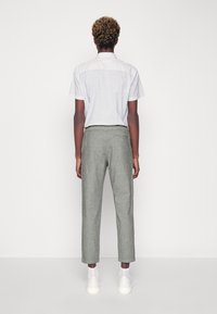 Selected Homme Tygbyxor - black