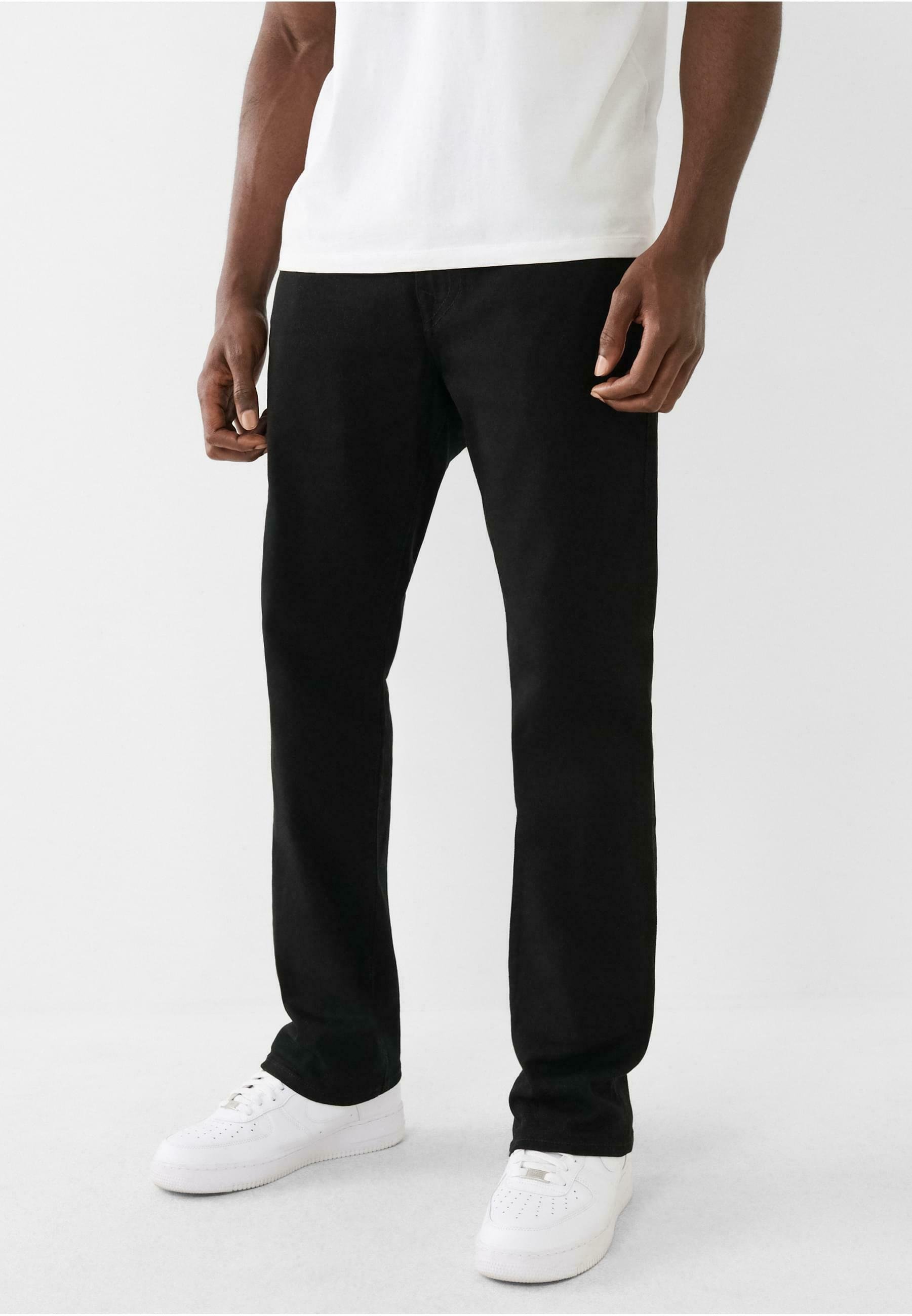 True Religion RICKY FLAP - Straight leg jeans - black - Zalando.ie