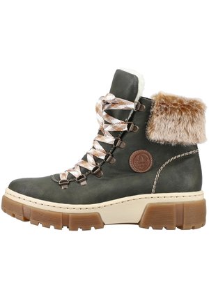 Rieker Snowboot/Winterstiefel - forest-steppes-mahogany