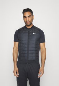 Under Armour - LAUNCH INSULATED - Vest - black/ Miniaturebillede 1