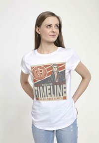 Marvel LOKI ALWAYS WATCHING - T-shirt z nadrukiem