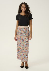 Culture CULTURE  - Fustă maxi - gold blue red sequins