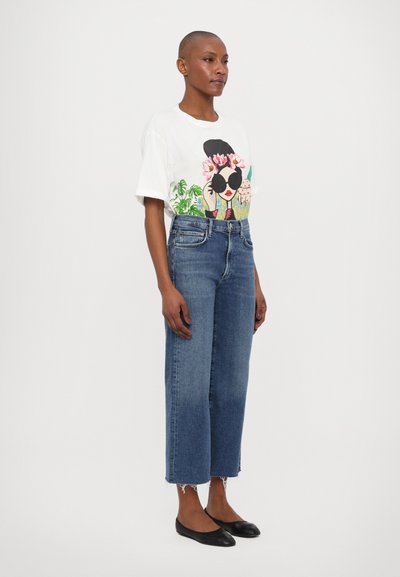 Agolde HARPER CROP - Straight leg jeans - blue denim