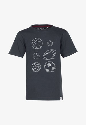 BALLS - Print T-shirt - grey