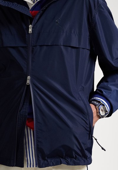 Polo Ralph Lauren FULL-ZIP HOODED JACKET - Vējjaka - newport navy