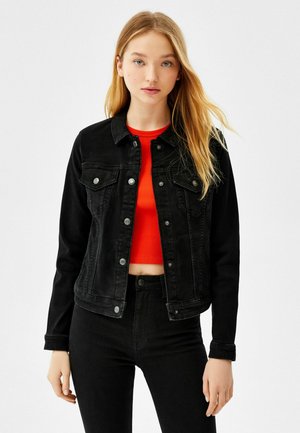 Denim jacket - black