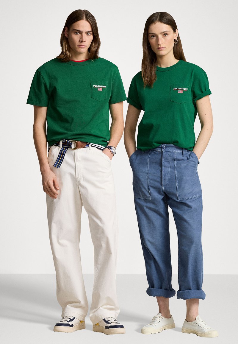 Polo Ralph Lauren SHORT SLEEVE - T-shirts - tennis green