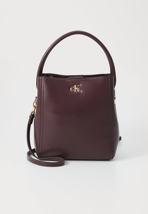 HARDWARE MONOGRAM - Handbag - fudge