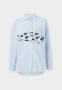 BEVERLY GRAPHIC SHIRT - Blusa - light blue