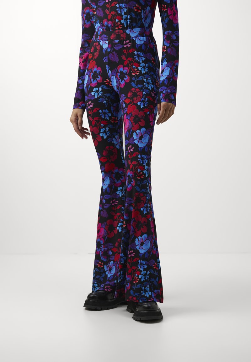 Stieglitz FLARED Broek blue/blauw Zalando.nl