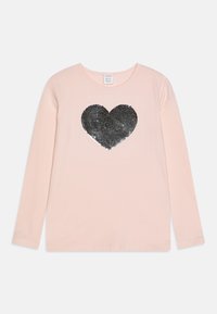 Lindex - TOP HEART FLIP SEQUINS - Ilgarankovis viršutinės dalies drabužis - light pink Miniatiūros vaizdas 1