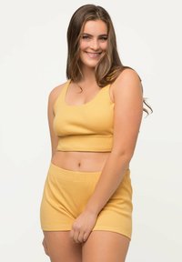 Ulla Popken Bustier - light yellow