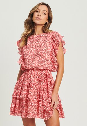 BETH - Dnevna haljina - plisse floral