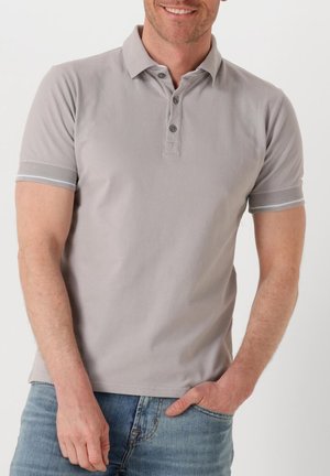 BUTTON - Polo shirt - light grey