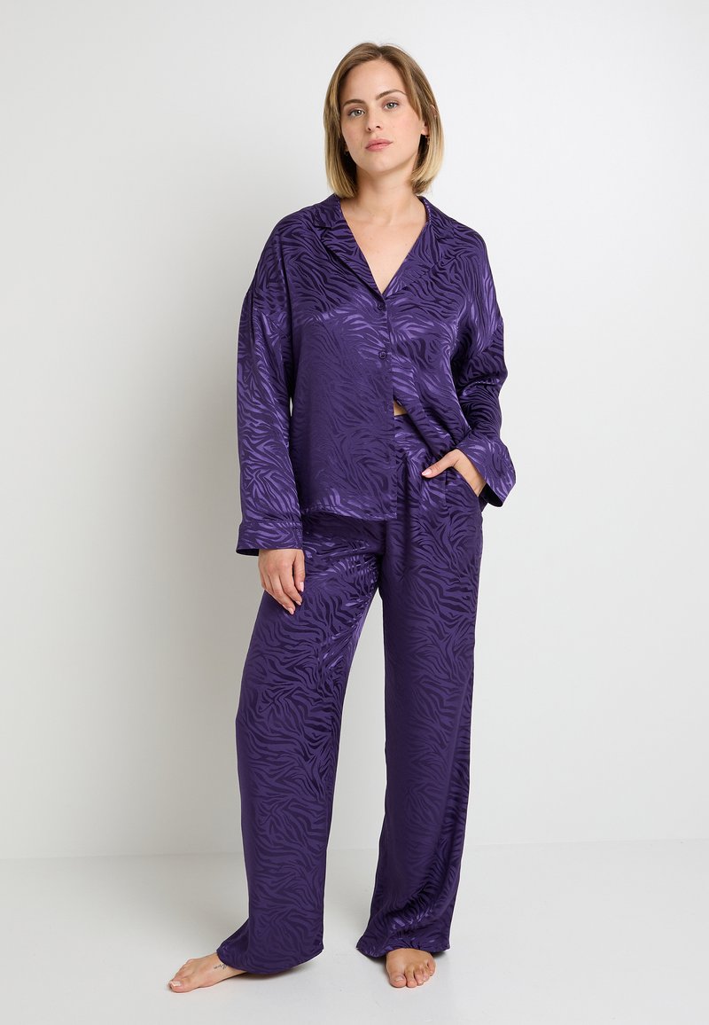 ROUGEGORGE Bas de pyjama - violet