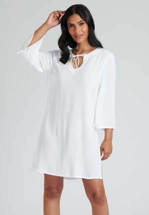 South Beach COVER UP DRESS - Vestido informal - white