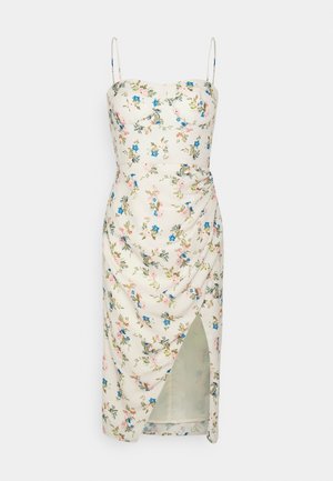 CHARO - Cocktailjurk - cream floral
