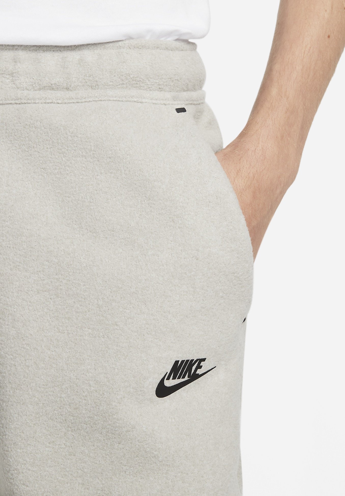 Nike Sportswear TECH FLEECE WINTER JOGGER - Trainingsbroek - cobblestone  black/grijs - Zalando.be
