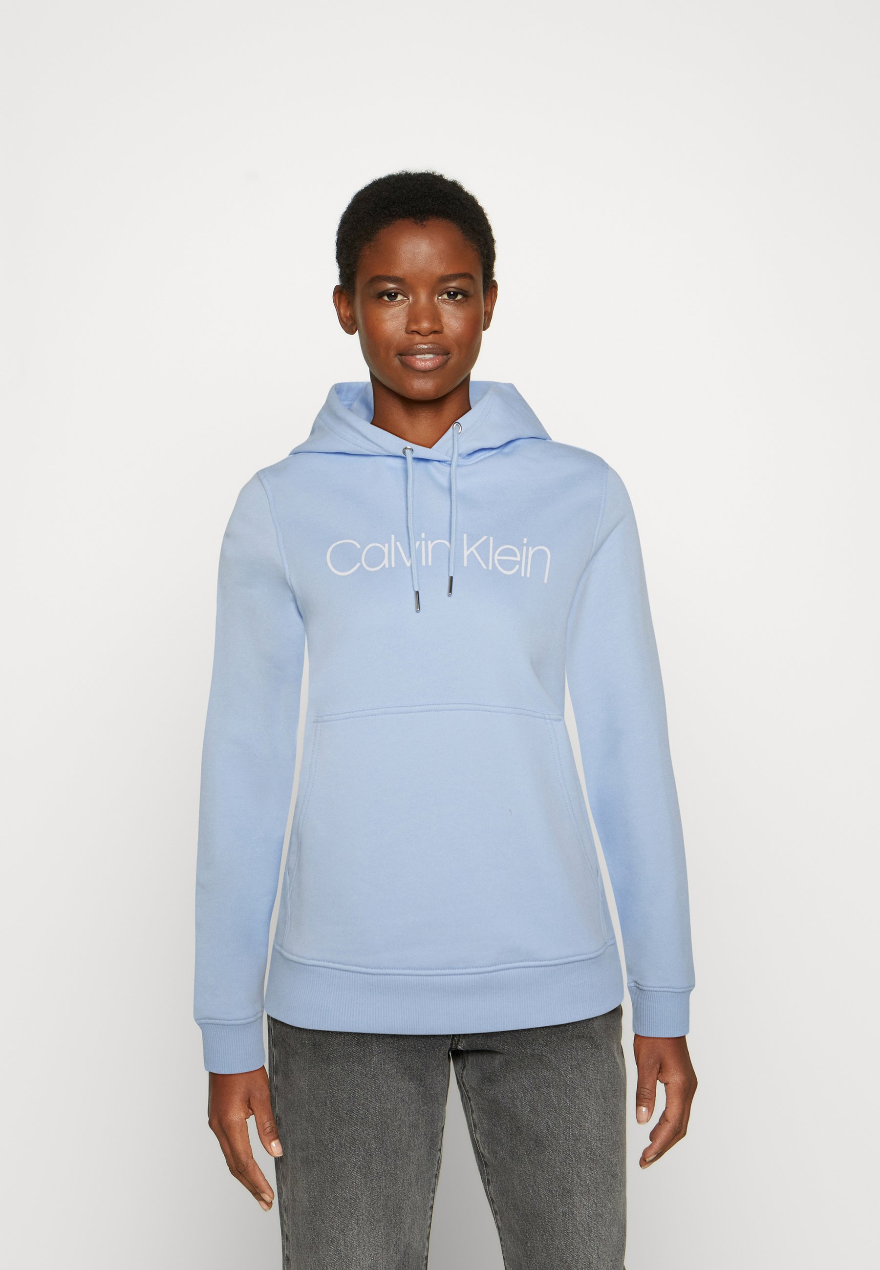 light blue calvin klein hoodie