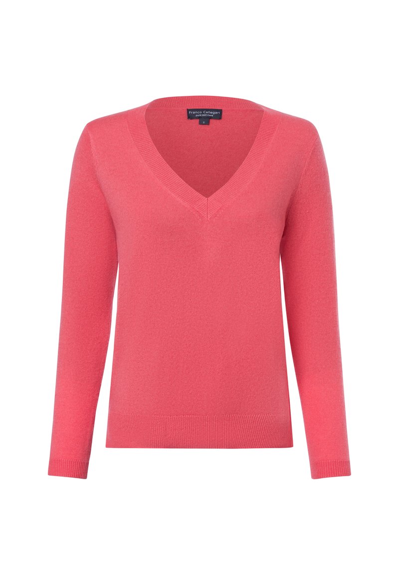 Franco Callegari Strickpullover - koralle